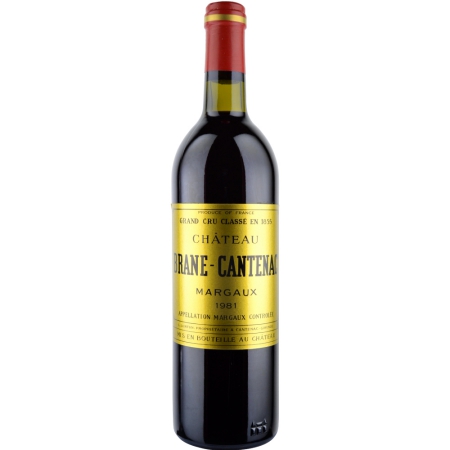 1981年 シャトー・ブラーヌ・カントナック