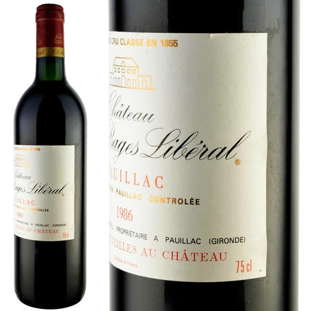 1986年 シャトー・オー・バージュ・リベラル