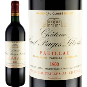 1988年 シャトー・オー・バージュ・リベラル