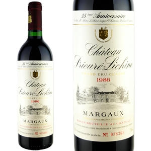 1986年 シャトー・プリュレ・リシーヌ