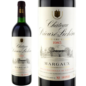 1985年 シャトー・プリュレ・リシーヌ