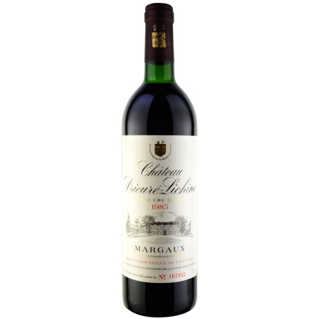 1985年 シャトー・プリュレ・リシーヌ