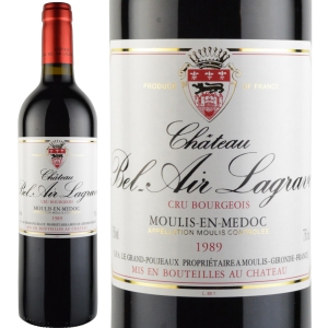 1989年 シャトー・ベル・エアー・ラグラーヴ