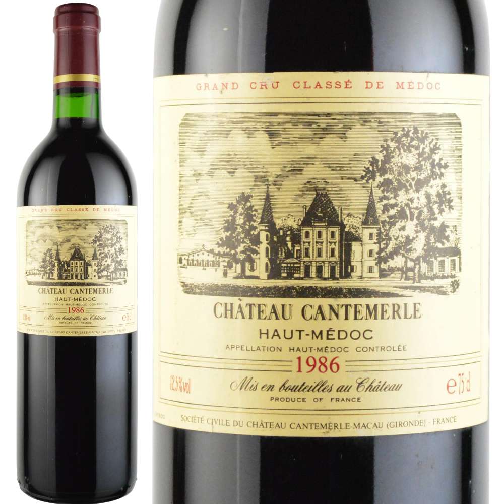 1986年 シャトー・カントメルル