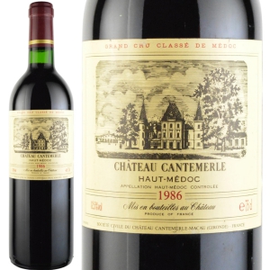 1986年 シャトー・カントメルル