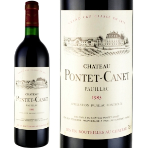 1983年 シャトー・ポンテ・カネ