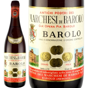 1967年 マルケージ・ディ・バローロ / バローロ