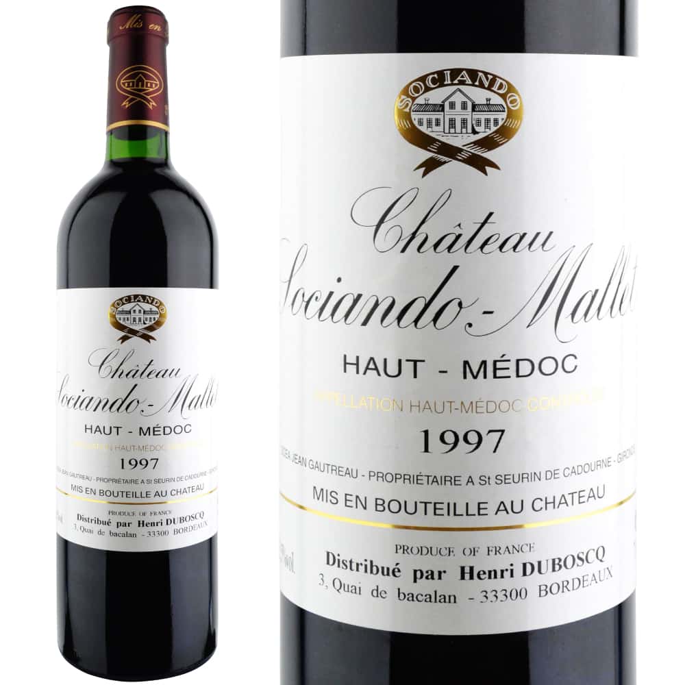 1997年 シャトー・ソシアンド・マレ