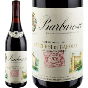 1978年 マルケージ・ディ・バローロ / バルバレスコ・リゼルヴァ