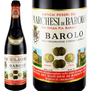 1961年 マルケージ・ディ・バローロ / バローロ