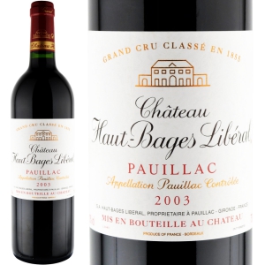 2003年 シャトー・オー・バージュ・リベラル