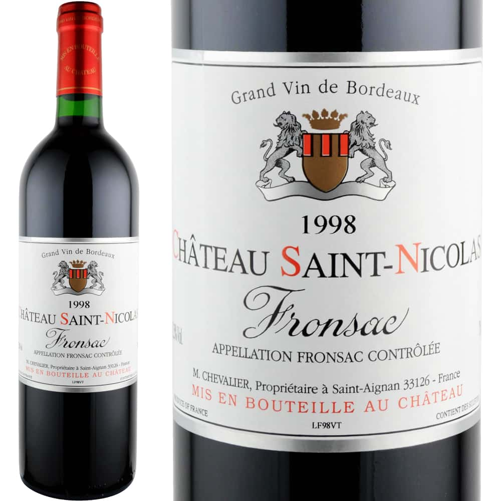 CHATEAU TEYNAC SAINT-JULIEN 1998年ボルドーワイン - ワイン