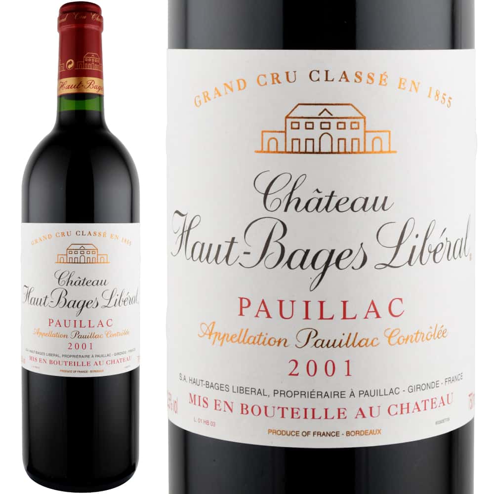 2001年 シャトー・オー・バージュ・リベラル