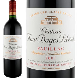 2001年 シャトー・オー・バージュ・リベラル