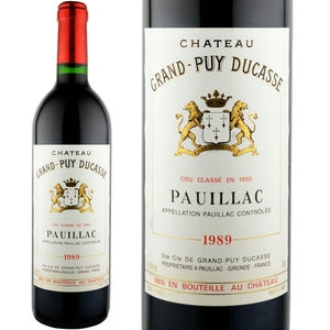 1989年 シャトー・グラン・ピュイ・デュカス