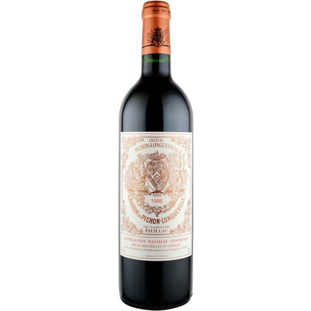 1998年 シャトー・ピション・ロングヴィル・バロン
