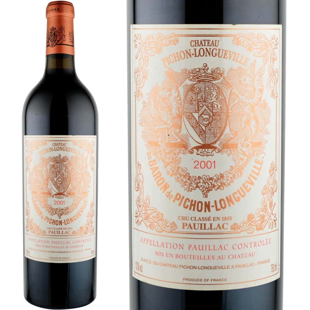 2001年 シャトー・ピション・ロングヴィル・バロン