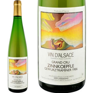 1986年 セピ・ランドマン / ゲヴュルツトラミネール・グラン・クリュ・ツィンコフレ