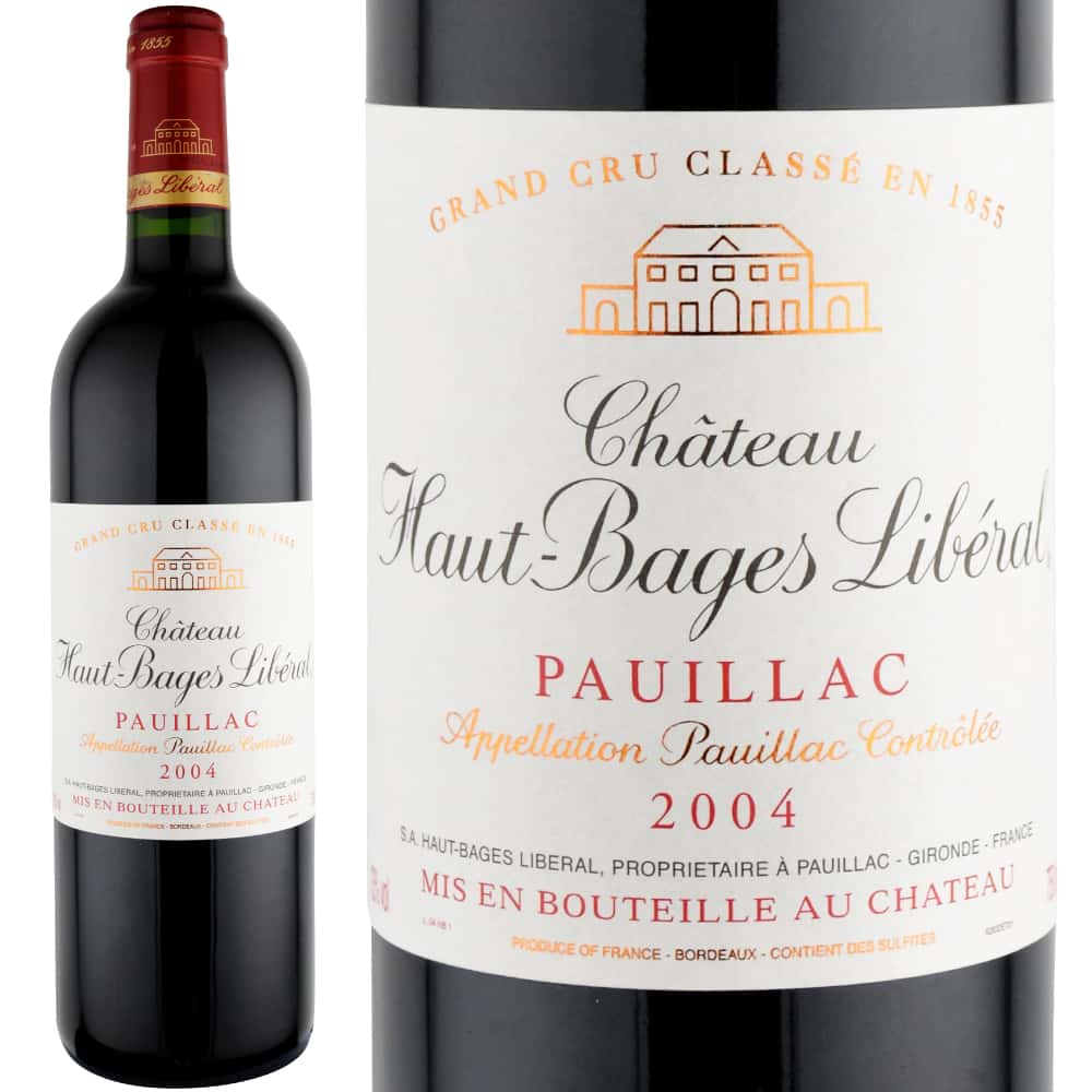 2004年 シャトー・オー・バージュ・リベラル