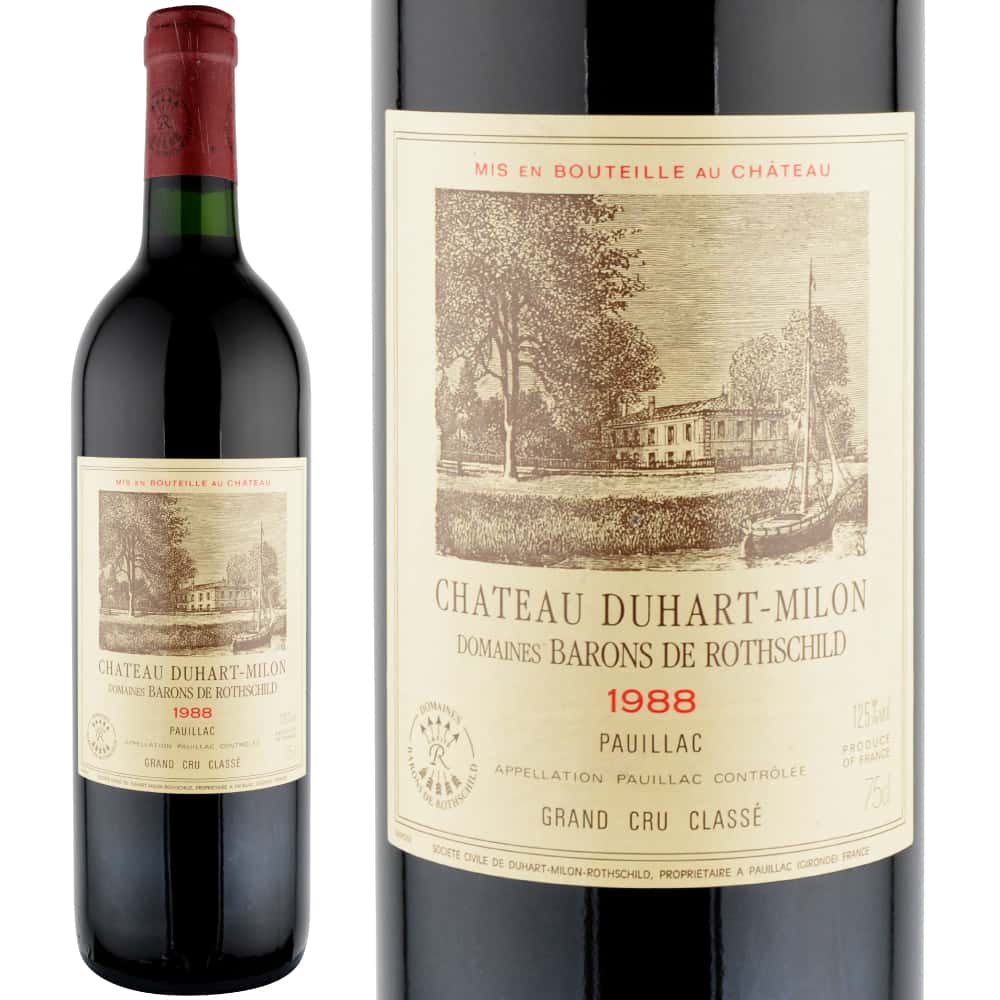 1988年 シャトー・デュアール・ミロン