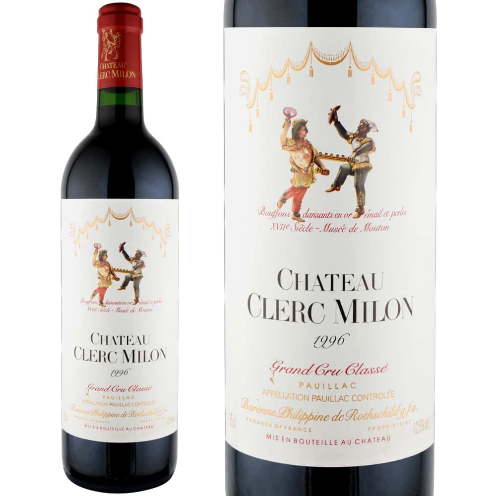 1996年 シャトー・クレール・ミロン