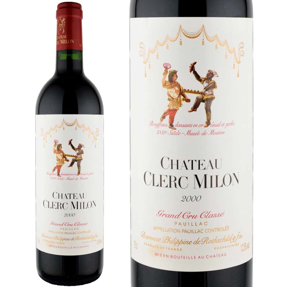 2000年 シャトー・クレール・ミロン