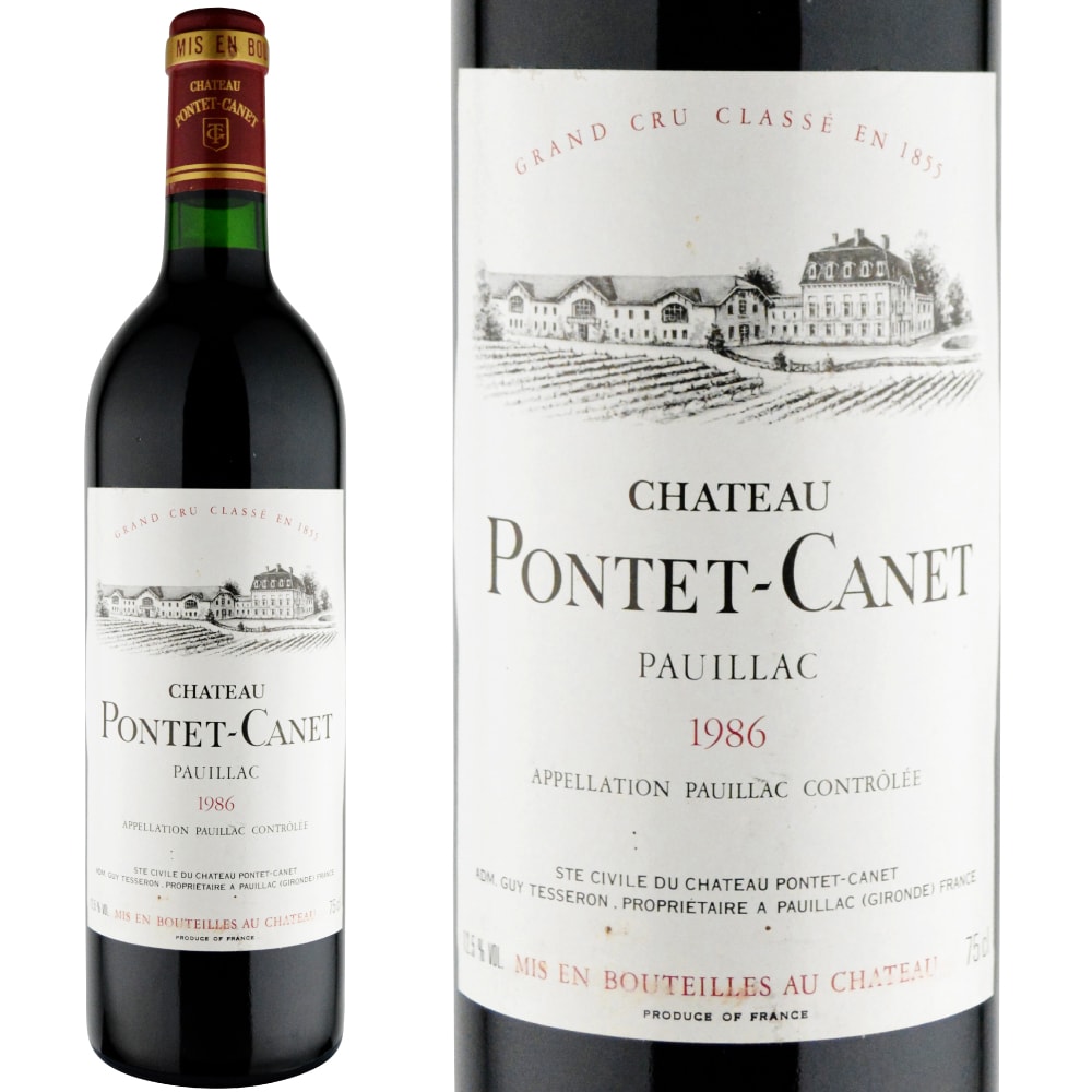 1986年 シャトー・ポンテ・カネ