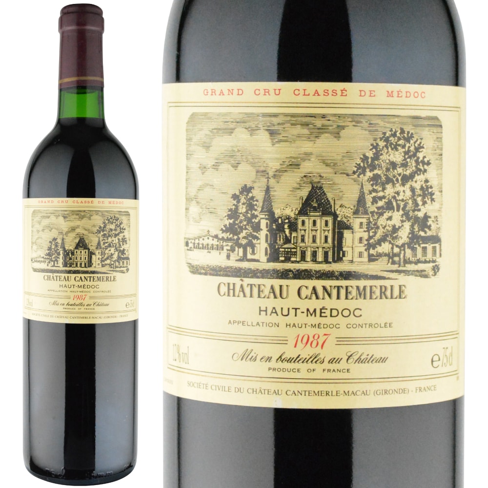 1987年 シャトー・カントメルル
