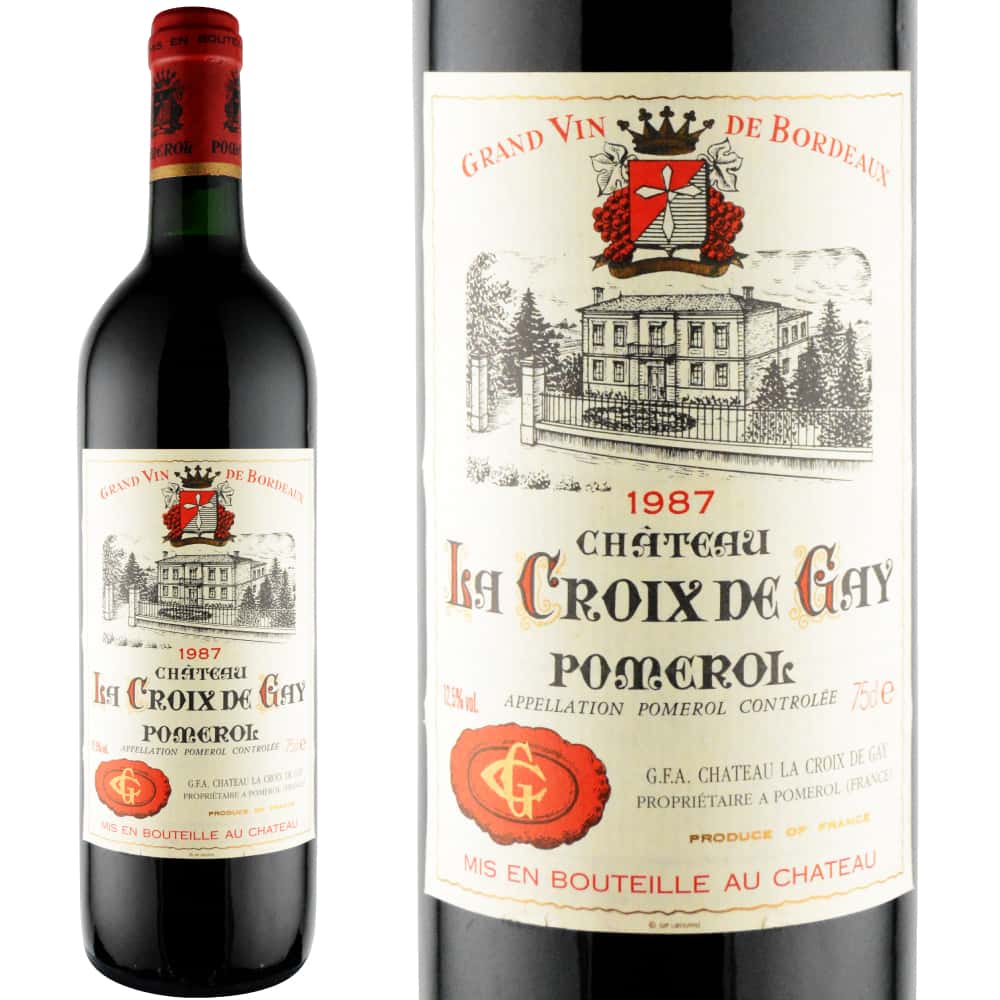 1987年 シャトー・ラ・クロワ・ド・ゲイ