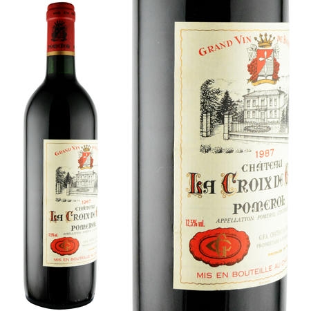 1987年 シャトー・ラ・クロワ・ド・ゲイ