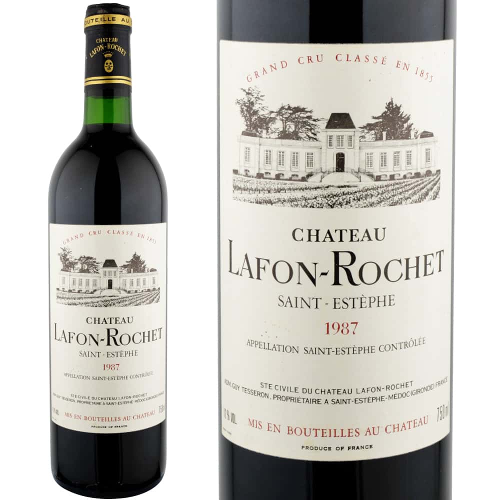 1987年 シャトー・ラフォン・ロシェ