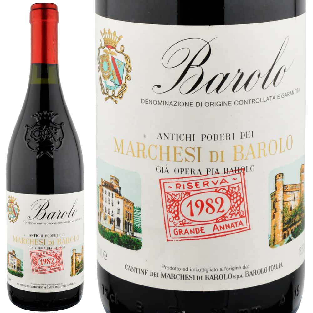 1982年 マルケージ・ディ・バローロ / バローロ