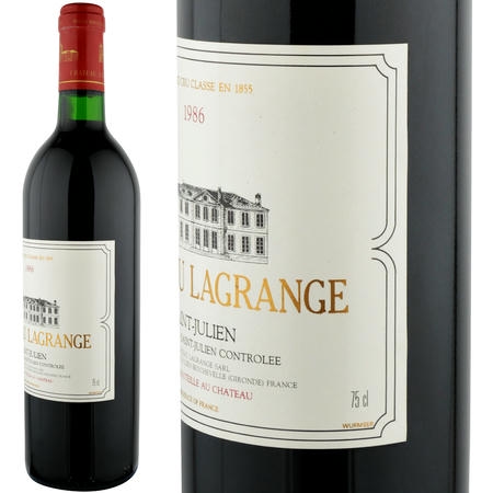 1986年 シャトー・ラグランジュ