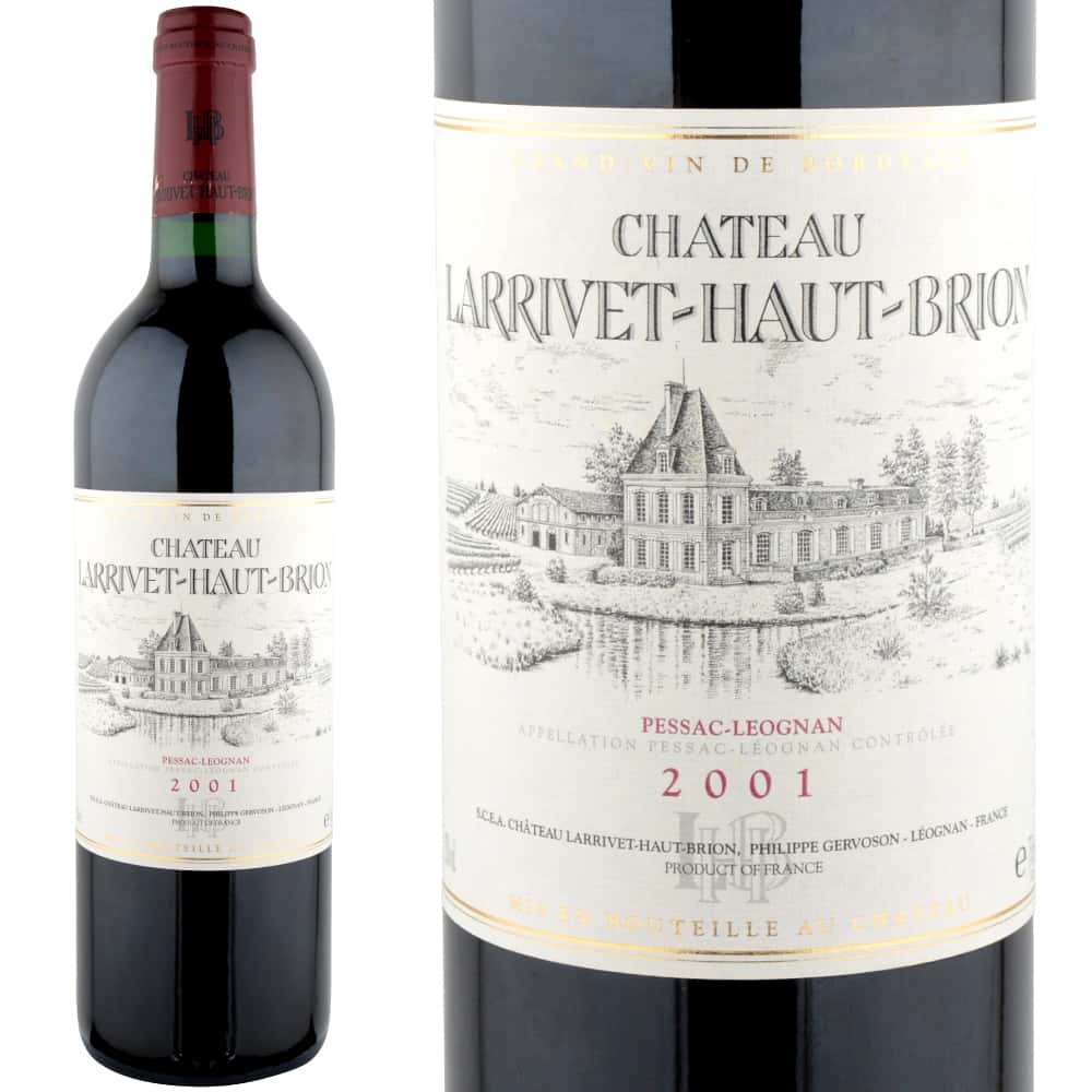 2001年 シャトー・ラリヴェ・オー・ブリオン