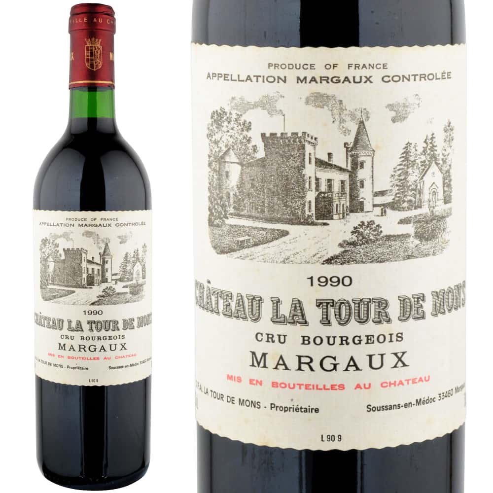 1990年 シャトー・ラ・トゥール・ド・モン