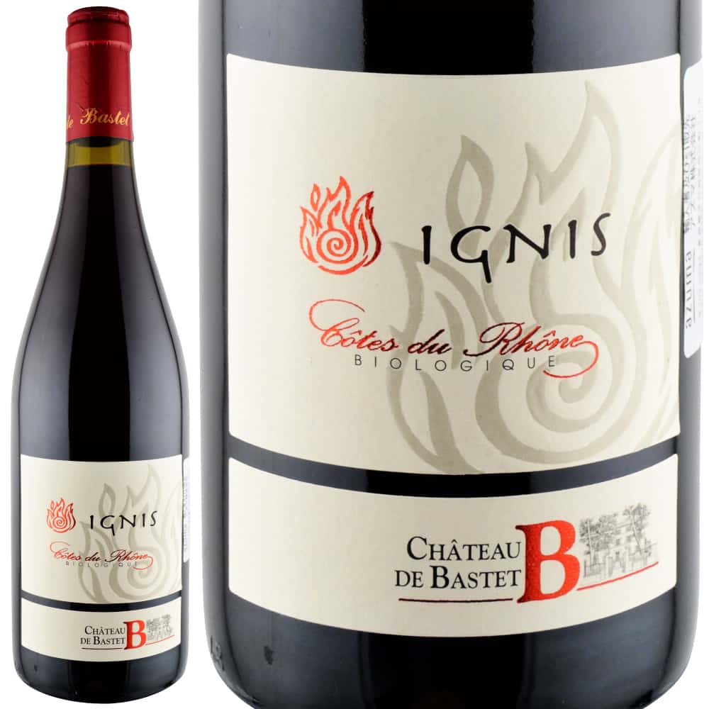 2023年 シャトー・ド・バステ / コート・デュ・ローヌ・ルージュ・イグニス