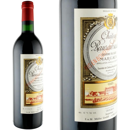 1985年 シャトー・ローザン・ガシー