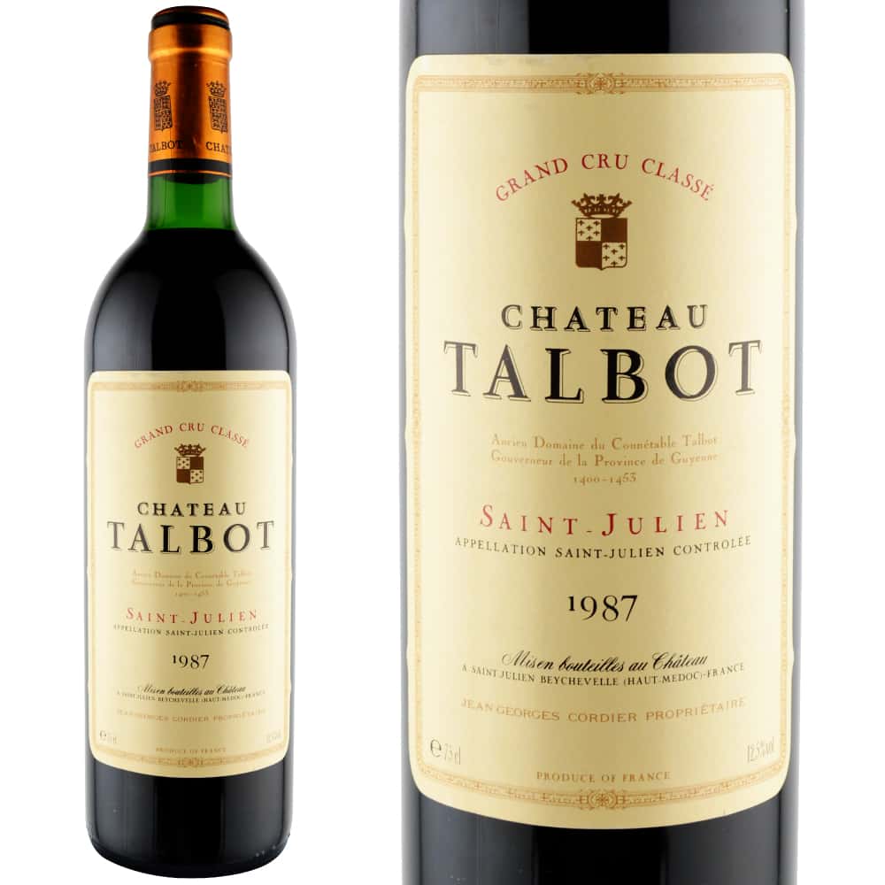 1987年 シャトー・タルボ