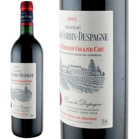 2001年 シャトー・グラン・コルバン・デスパーニュ