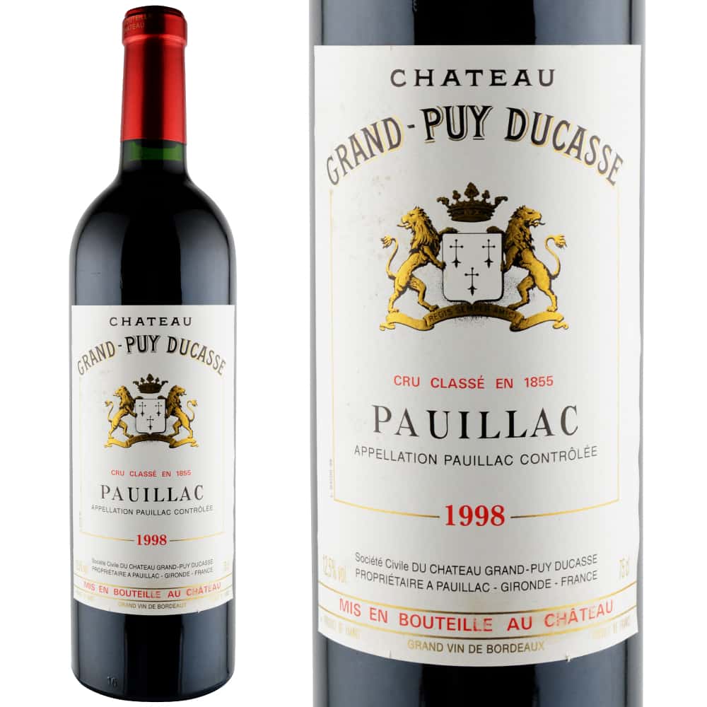 1998年 シャトー・グラン・ピュイ・デュカス
