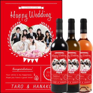 オリジナルラベルワイン0005【写真ラベル】