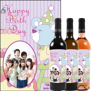 オリジナルラベルワイン0009【写真ラベル】