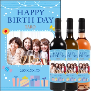 オリジナルラベルワイン0030【写真ラベル】