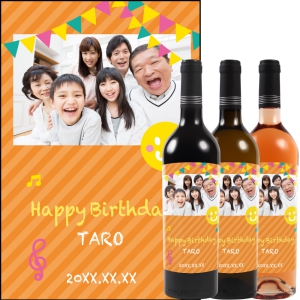 オリジナルラベルワイン0031【写真ラベル】