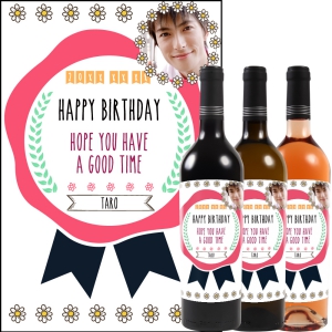 オリジナルラベルワイン0055【写真ラベル】