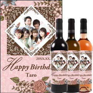 オリジナルラベルワイン0056【写真ラベル】