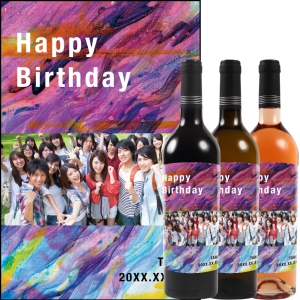 オリジナルラベルワイン0071【写真ラベル】