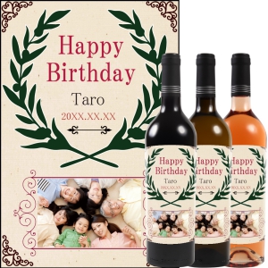 オリジナルラベルワイン0086【写真ラベル】