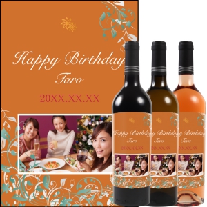 オリジナルラベルワイン0091【写真ラベル】