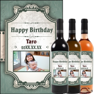 オリジナルラベルワイン0097【写真ラベル】